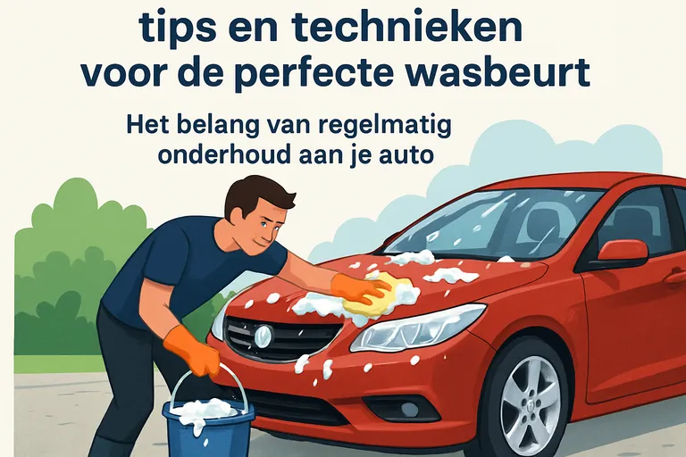 Je auto als nieuw: tips en technieken voor de perfecte wasbeurt